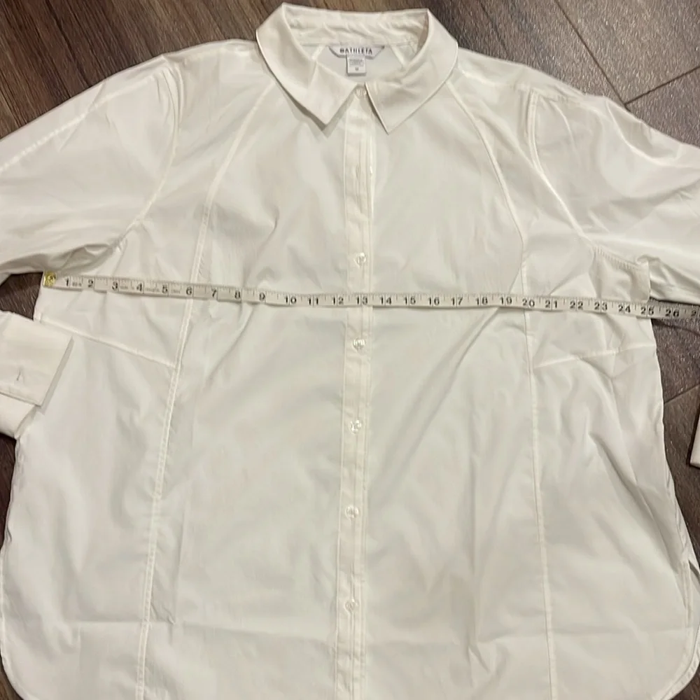 Athleta Poplin Blouse - Picture 5 of 8